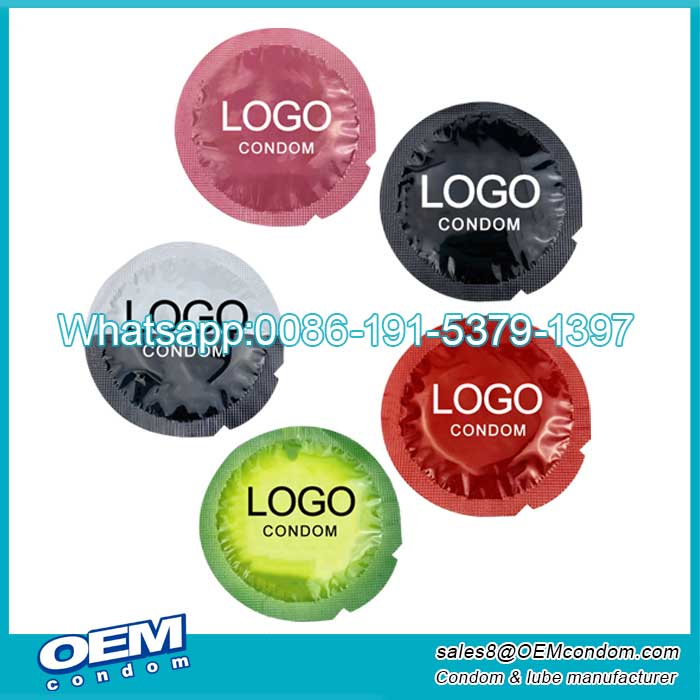 ONE brand round shape foil condom manufacturer