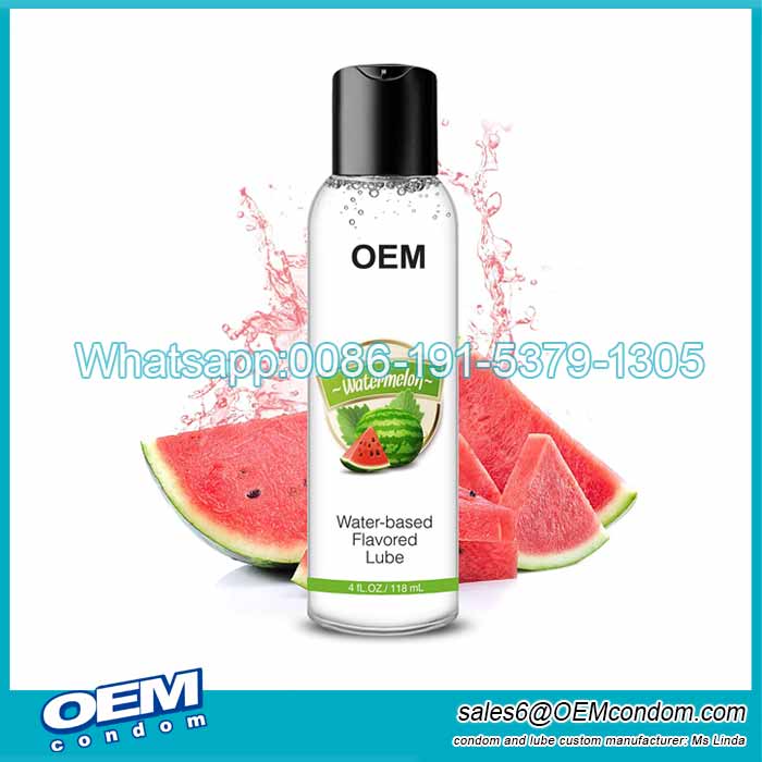 OEM Lubricantes comestibles con sabor a fruta Crema personal oralProductor